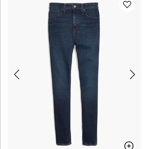 Madewell Petite Curvy High Waisted Skinny Jeans